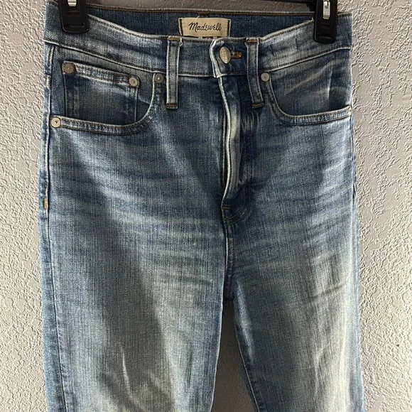 Madewell Skinny Flare Jeans in Kenwick Wash